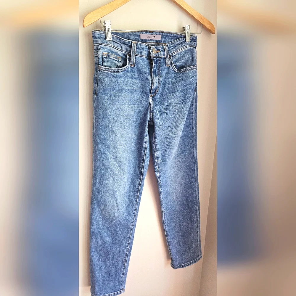 Joe's Jeans straight leg mid rise 29" long size 25 - Picture 1 of 6